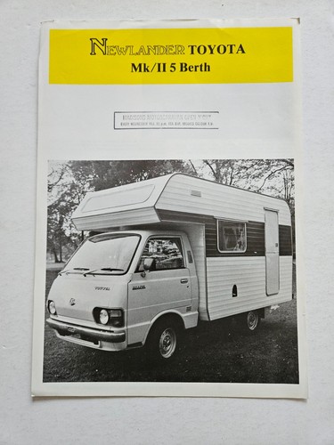 Toyota hiace newlander camper - hiace,
