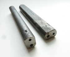 Priory copper rivet setting tool - 3/32" - vintage new stock for leather