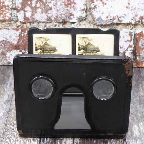 Antique vintage stereoscope - ,