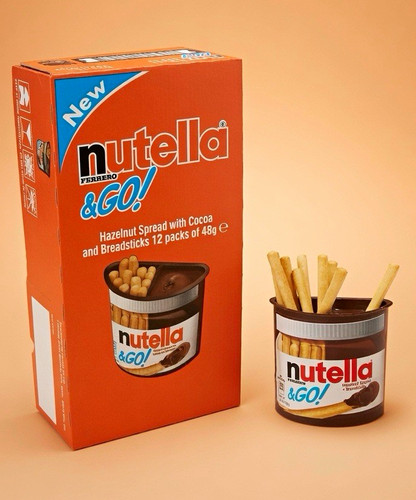 Nutella hazelnut - nutella, go!