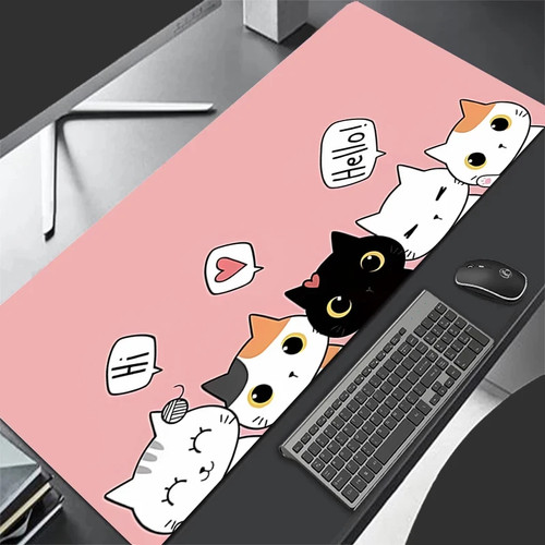 90x40cm xxl pink anime - xxl,