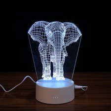 Dimming Table Light Elephant