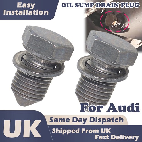 Engine oil sump - oil, plug