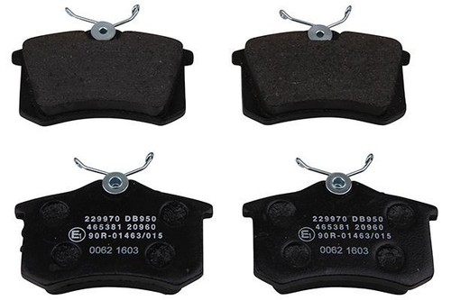 Rear brake pad set - nk,