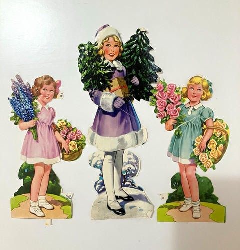 Vintage 1950 1970 die cut - vintage,