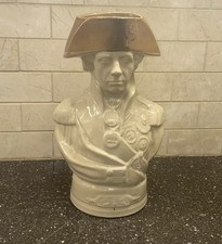 Staffordshire Toby Jug Of Lord Nelson Ca. 1830