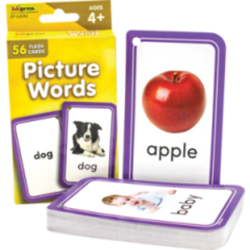 Picture words flash cards - picture,