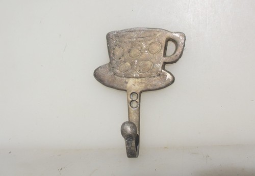 Vintage metal hook old coat - hook,