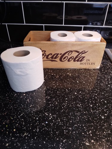 New wooden coca cola - ,