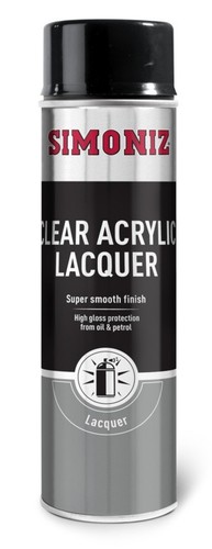 Simoniz clear acrylic lacquer - acrylic,