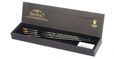 Winsor & Newton Series 7 Kolinsky Sable Watercolour 4 Brush Box Set  0 1 2 3