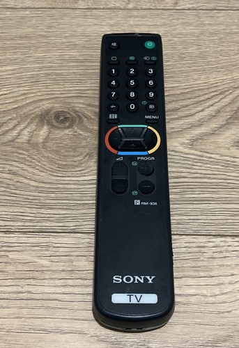 Sony 836 remote - tv,