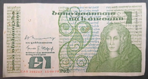 1979 ireland punt - punt, p70b