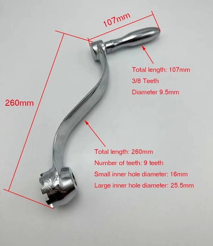 Milling machine teeth type - milling, 9-teeth