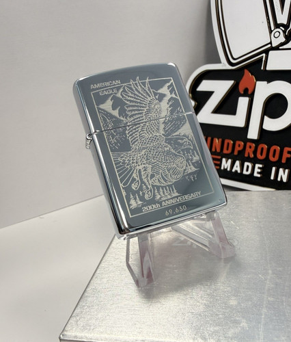 Zippo silver plate lighter - silver,