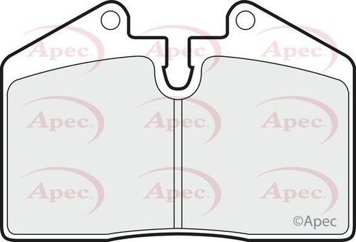 Apec rear brake - brake, set
