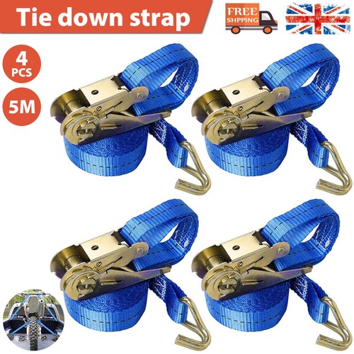Ratchet straps tie down - 4x,
