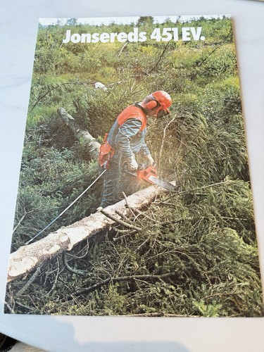 Jonsered chainsaw 451 brochure - chainsaw,