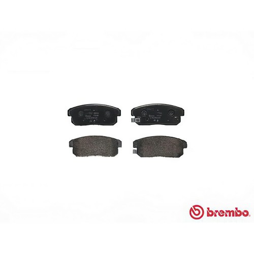 Rear brake pads brembo - rear, p10005