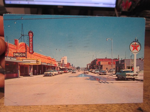Montana postcard shelby - montana,