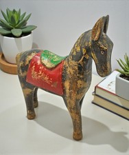 Hand Carved Wooden Horse