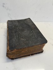 The Holy Bible 1870 Antique