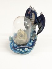 Franklin Mint Dragon Storm Blue Lamp – Light Up Globe Fantasy Ornament
