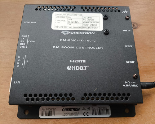 Crestron rmc 100 c - crestron, dm-rmc-4k-100-c