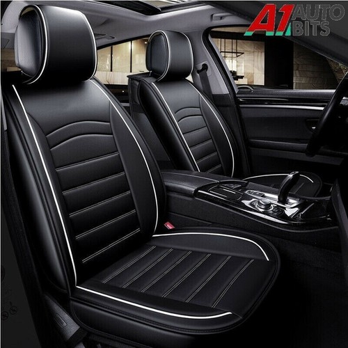 Deluxe black white - black&white, leather