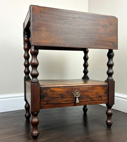 Antique victorian drop - drop, leaf