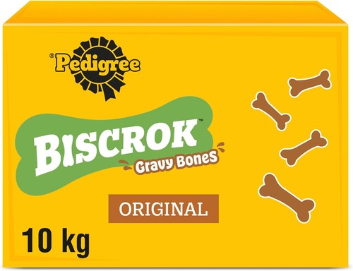 10kg pedigree biscrok - 10kg, gravy