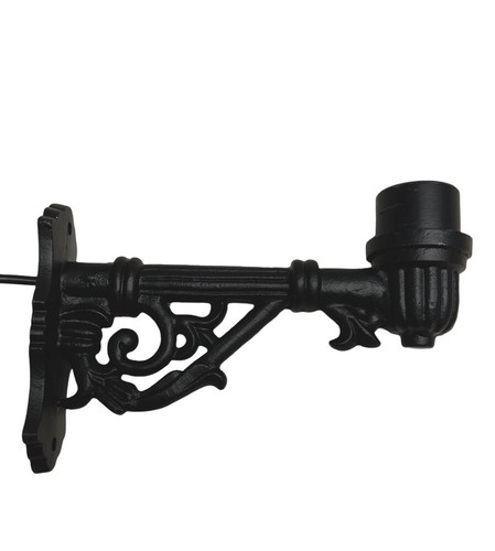 Lantern wall bracket - , cast