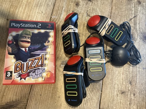 Buzz playstation2 buzzers - playstation2,