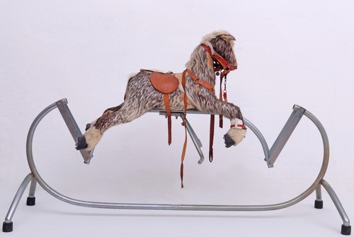 Vintage 1950s rocking - rocking, horse