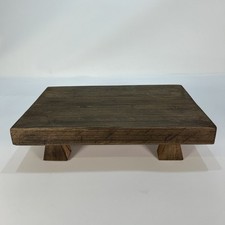 Rustic Reclaimed Wooden Riser