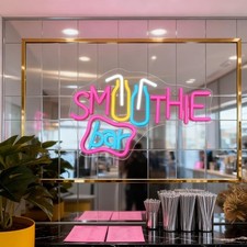 Smoothie Bar Neon Sign Wall