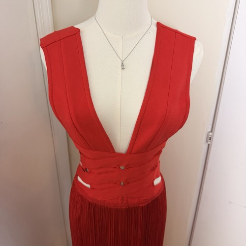Fashion nova red fiona fringe - nova,