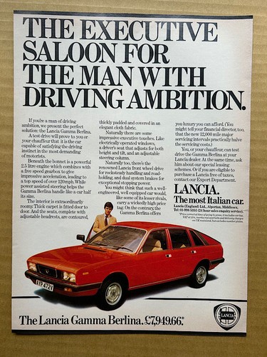 Lancia gamma berlina - lancia,