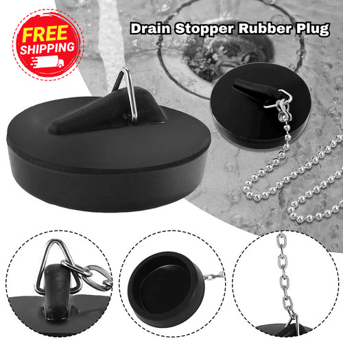 Drain stopper rubber plug - stopper,