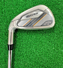 CALLAWAY LEFT HANDED MAVRIK 22 STEEL IRONS 5-SW+AW REGULAR FLEX