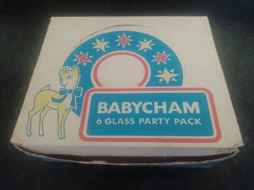 Babycham glasses party pack - party,