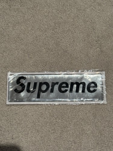 Supreme fw17 silver - fw17,