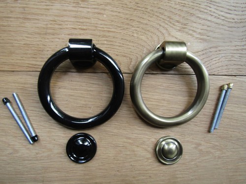 Ring door knocker heavy solid - ring,
