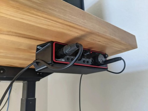 Under desk mount - for, focusrite