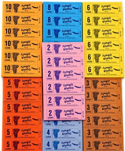 Bingo books tickets jumbo - books,