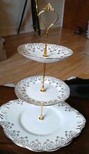 Gold And White Pretty Vintage