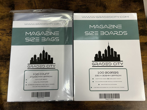 Magazine size bags and - 10,