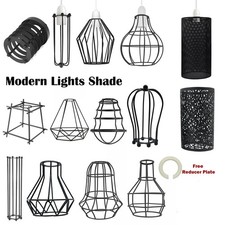 Vintage Cage Metal Pendant Light Shade Wire Cage Ceiling Industrial lampshade