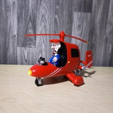 Postman Pat PAT 3 Large Scale Helicopter with Light & Sounds Jess Cat - Working