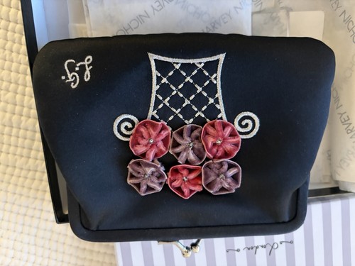 Lulu guinness black satin - guinness,